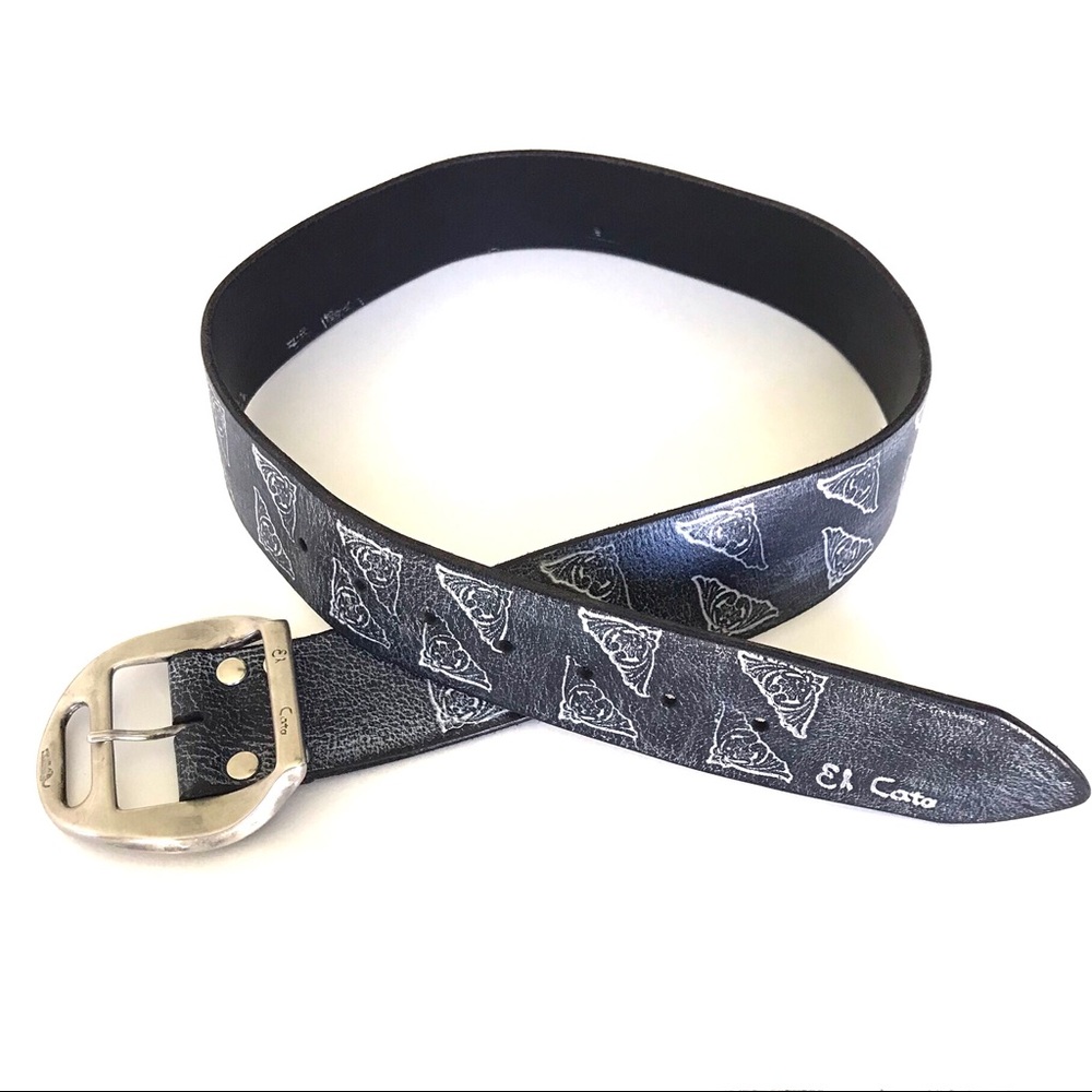 El Gato vintage leather belt.